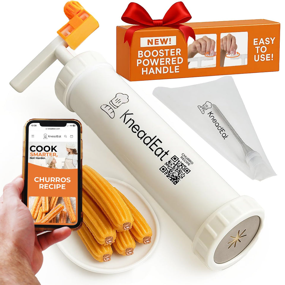 KneadEat churro maker barrel 9-inch for consistent shapes
