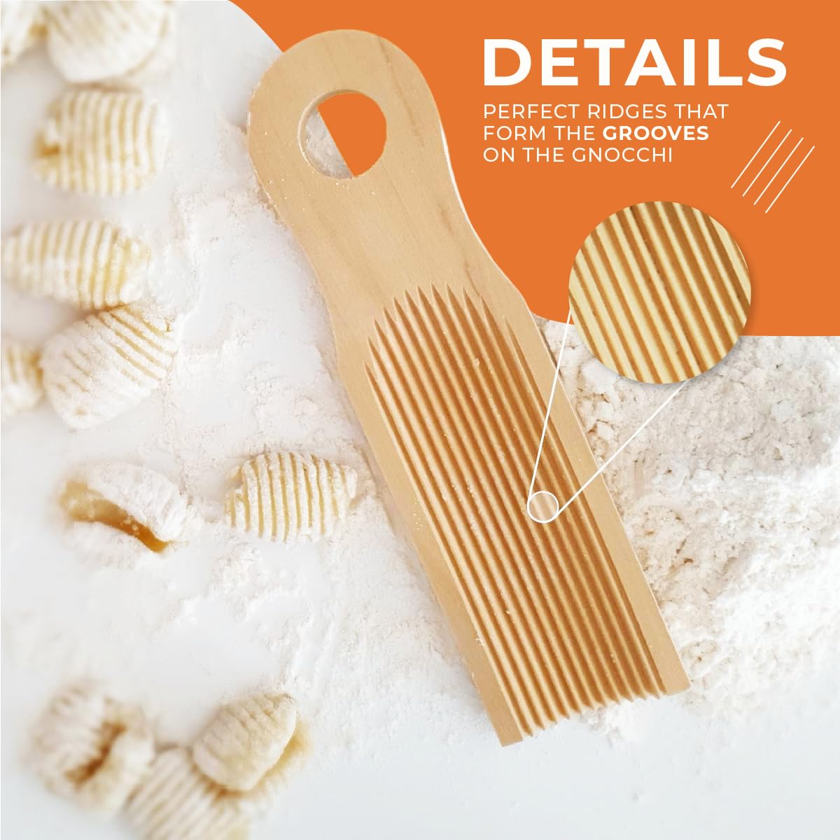 KneadEat gnocchi board ideal for family dining and shared prep