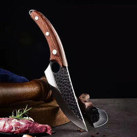 KNIFAST leather sheaths included, protecting blades and aiding safe storage