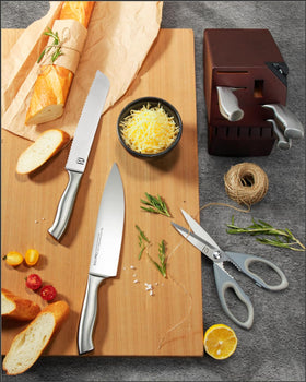 KnifeSaga 3.5 inch paring knife for detail work