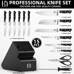 KnifeSaga 5-inch utility knife ideal for everyday tasks
