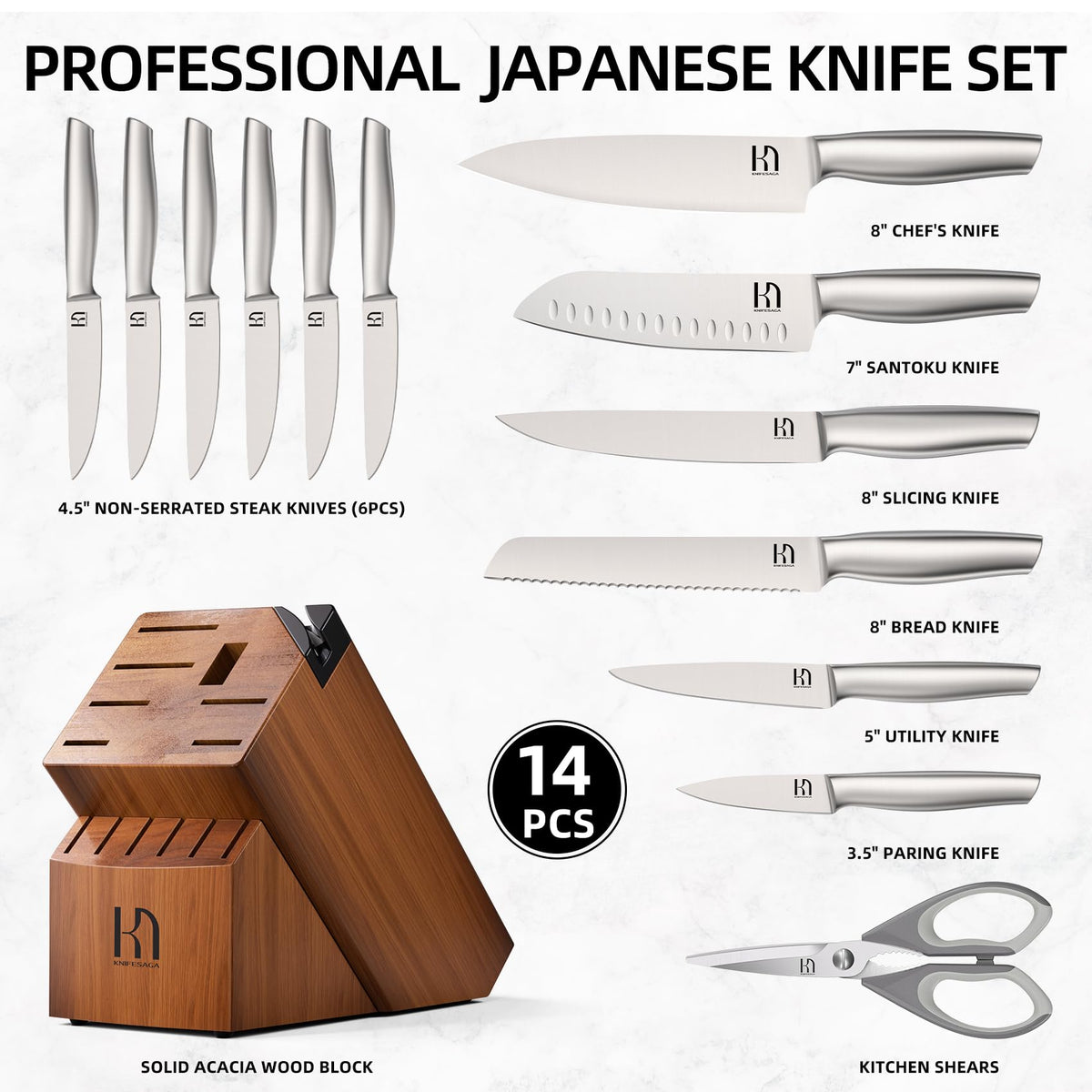 KnifeSaga gift-packaging makes a premium gift for cooks