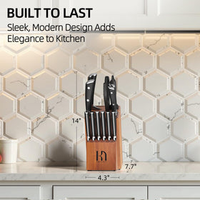 KnifeSaga set comes with generous warranty and 100-day return policy