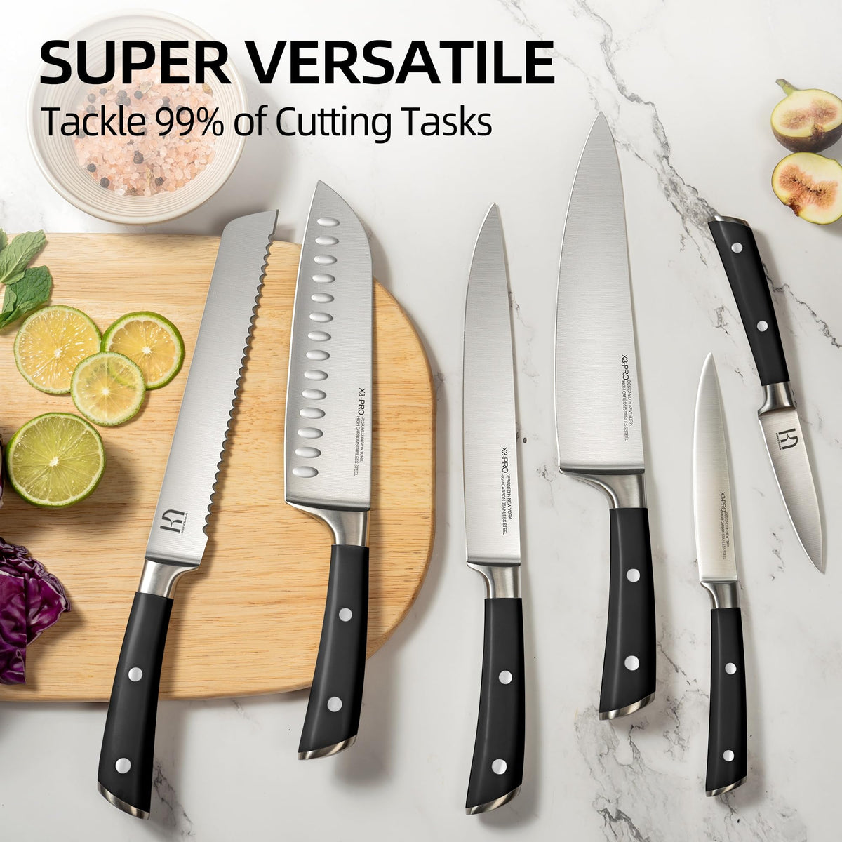 KnifeSaga gift-ready knife set ideal for housewarming or wedding gifts