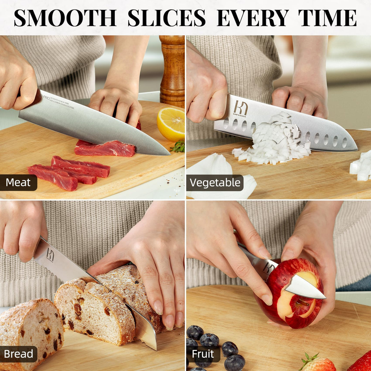 KnifeSaga professional-grade shears complete the kitchen toolkit