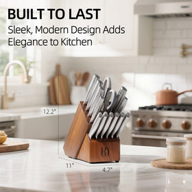 KnifeSaga stainless steel knives offer lasting performance for daily meals