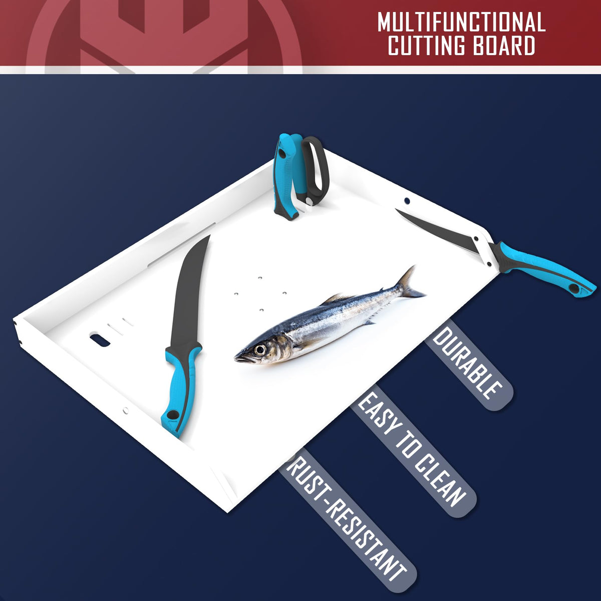 KNINE OUTDOORS easy installation bracket allows flexible deck mounting