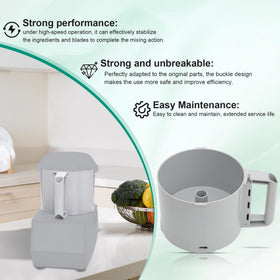 Food-grade, high-hardness plastic offers durable, hygienic daily use.