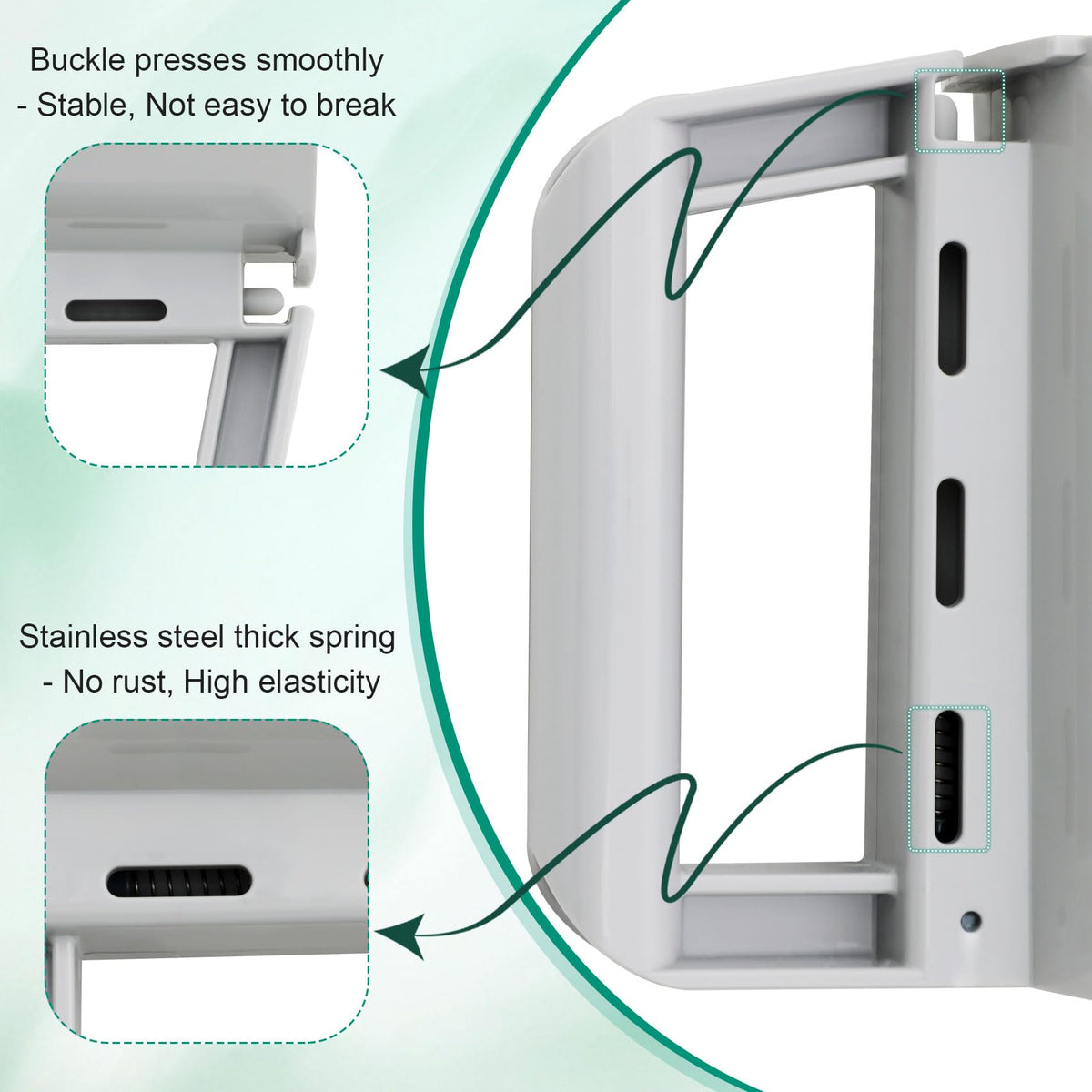 Knocokie bowl maintains stability at high speed for consistent results.