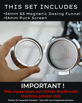 KNODOS magnetic tamp-through funnel keeps tools aligned during tamping.