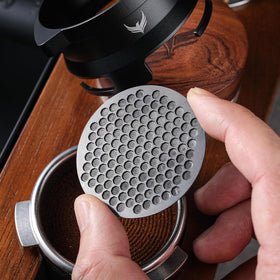 KNODOS puck screen 54mm for Breville enhances even puck prep