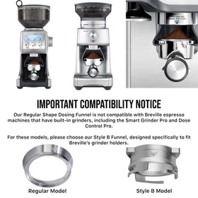 KNODOS stainless steel espresso accessories are durable and easy to clean.