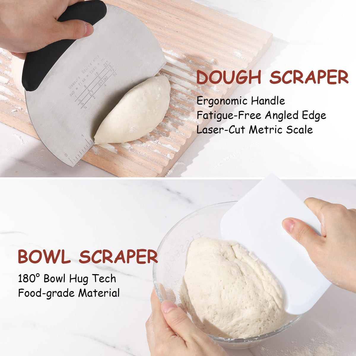 Koackl bread lame for precise scoring to guide oven spring