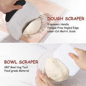 Koackl bread lame for precise scoring to guide oven spring