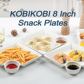 KOBIKOBI chic white design enhances entertaining and gift-ready presentation.