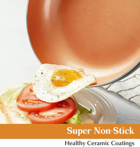 Close-up of KOCH SYSTEME CS copper nonstick coating for smooth release