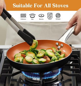 Oven-safe KOCH SYSTEME CS Little Skillet expands cooking options beyond the stove