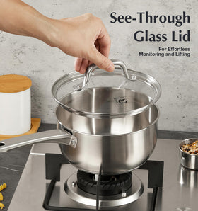 KOCH SYSTEME CS brushed finish closeup highlights durable stainless steel surface.