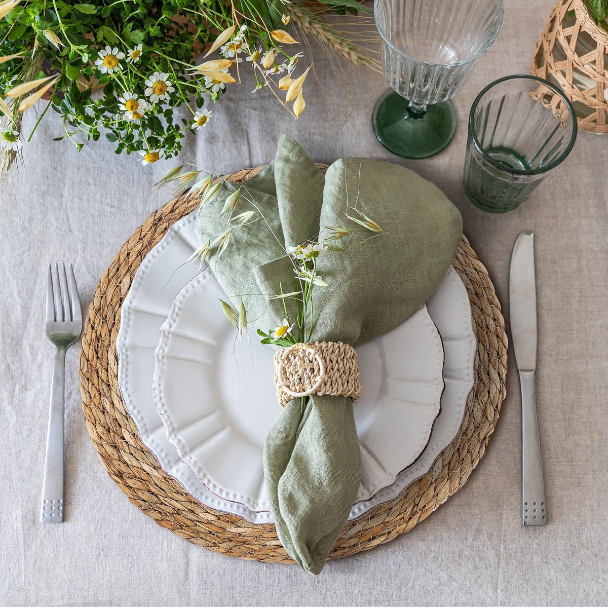 Kochorie coastal rustic placemats suit kitchen and living spaces with natural warmth.