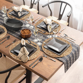 Kochorie placemats decorate dining area and can be used as wall decor when not in use.