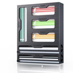 KOCWELL bag organizer with four compartments keeps items neatly sorted.