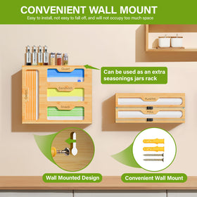 KOCWELL detachable design adapts to drawers or countertop setup.