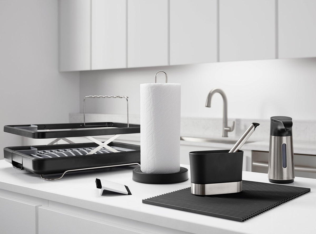 Kohler K-8628-CHR countertop or cabinet use in a kitchen setup