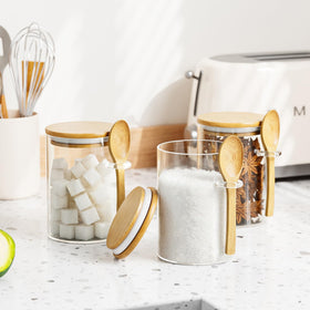 KOIKEY compact design fits on counters and shelves for organization.
