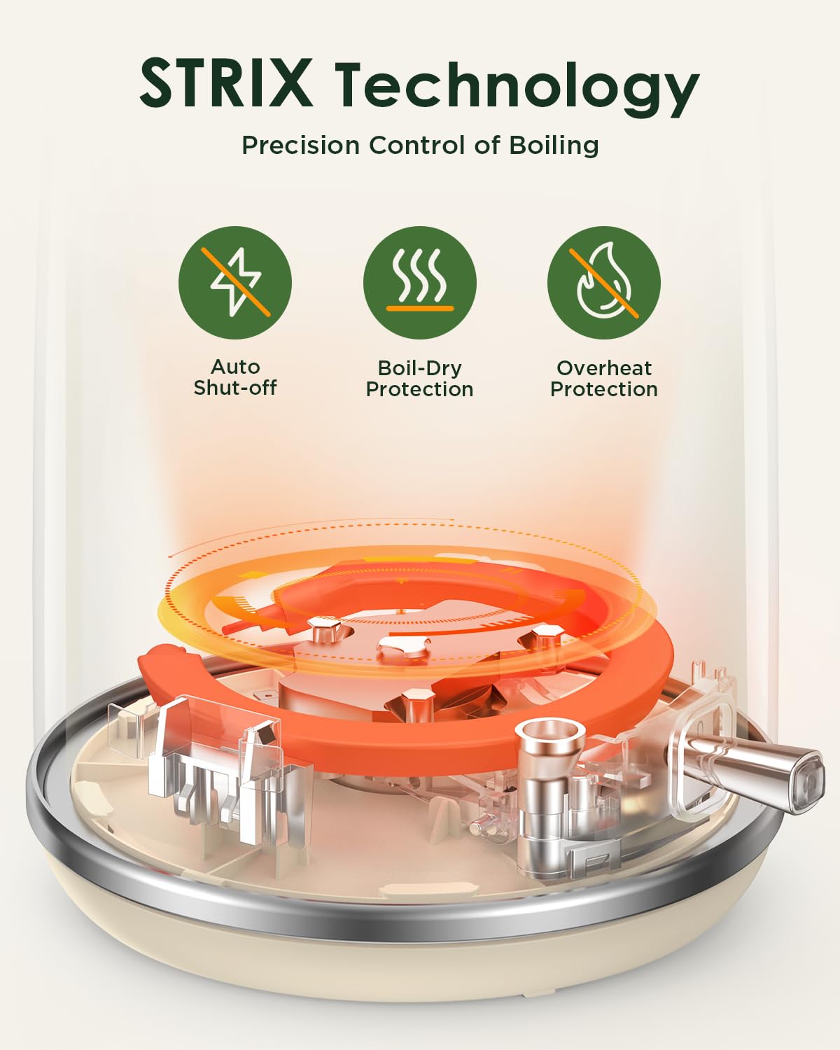 KOIOS detachable scale-filter lid keeps pours clean.