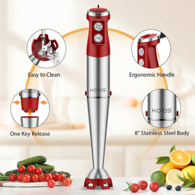 KOIOS whisk attachment creates airy emulsions and light batters
