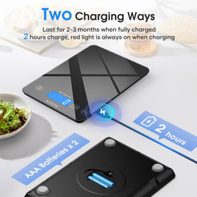 KOIOS K7H waterproof tempered glass resists spills for easy cleaning after cooking