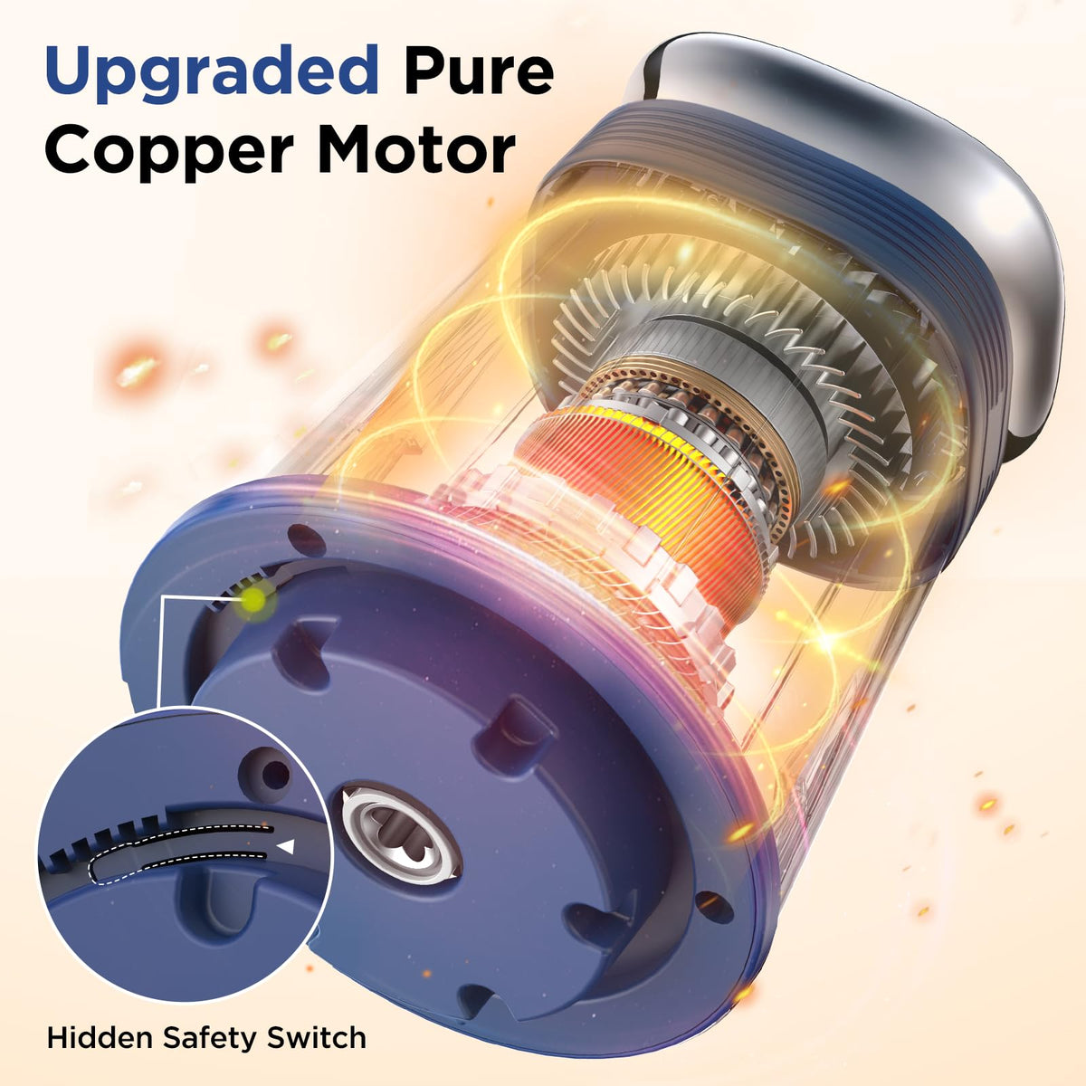 KOIOS built-in safety features help prevent overheating during use.