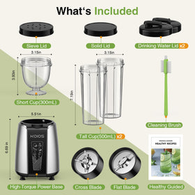 KOIOS to-go lids seal cups for spill-free travel