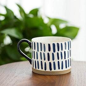 Koja mug-table setting idea showing versatile use for coffee or tea