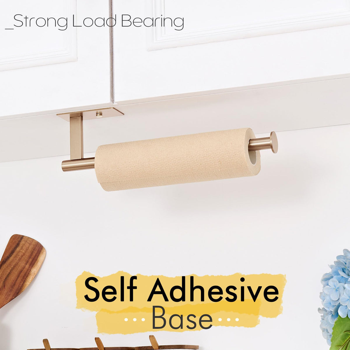KOKOSIRI self-adhesive installation towel holder—no drilling required