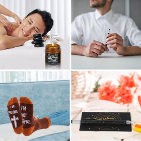 Kolewo4ever scented candle creates a calm moment at home.
