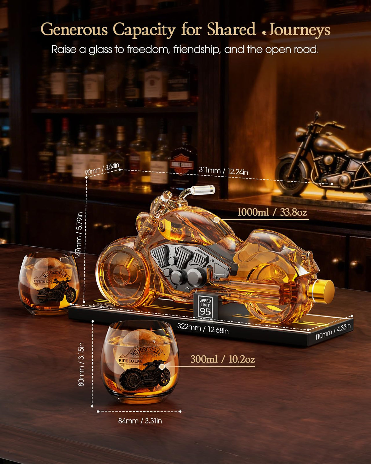 Kollea biker gift box packaging presents a premium gift-ready set.