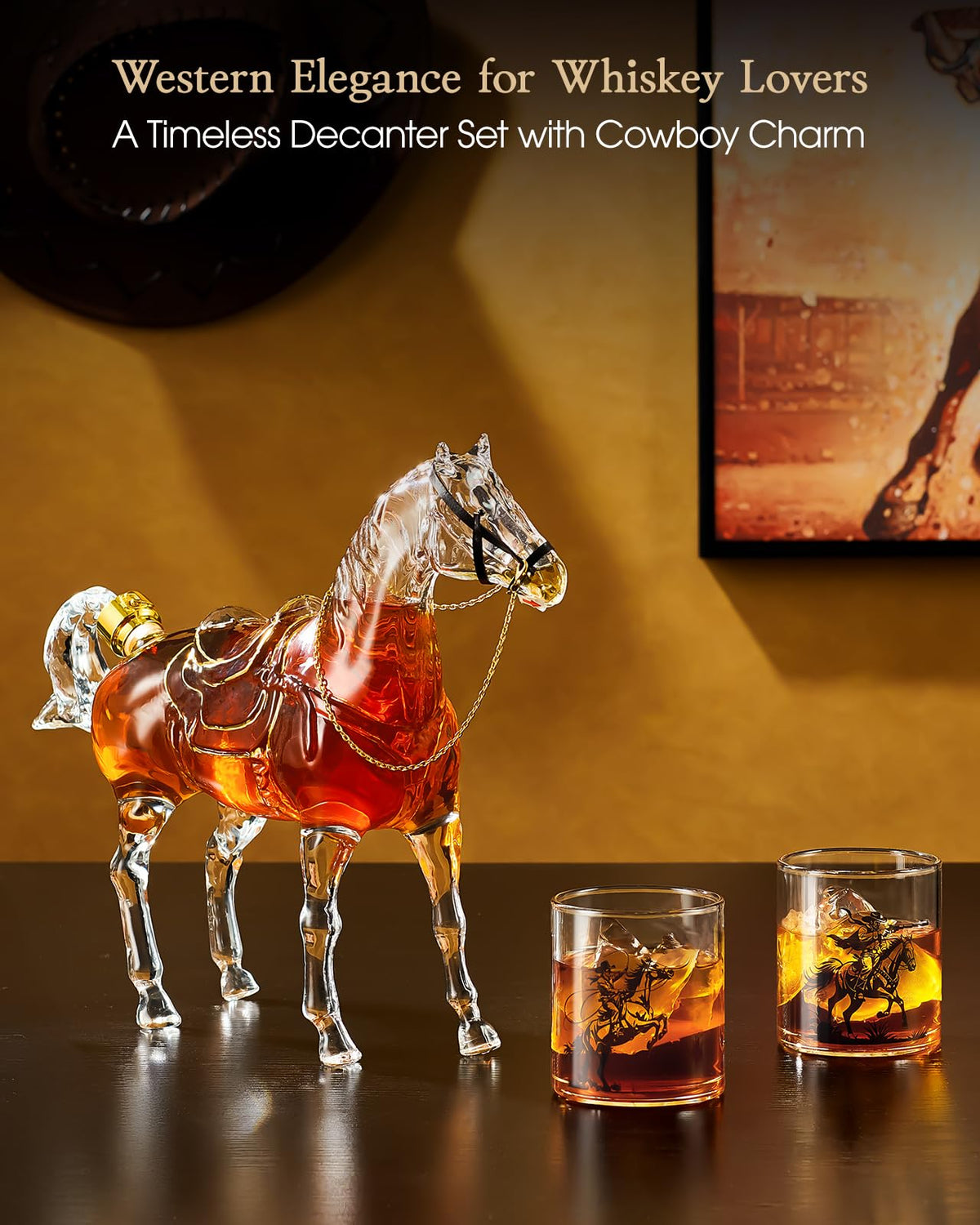Kollena large-capacity decanter is ideal for gatherings.