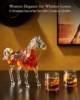 Kollena large-capacity decanter is ideal for gatherings.