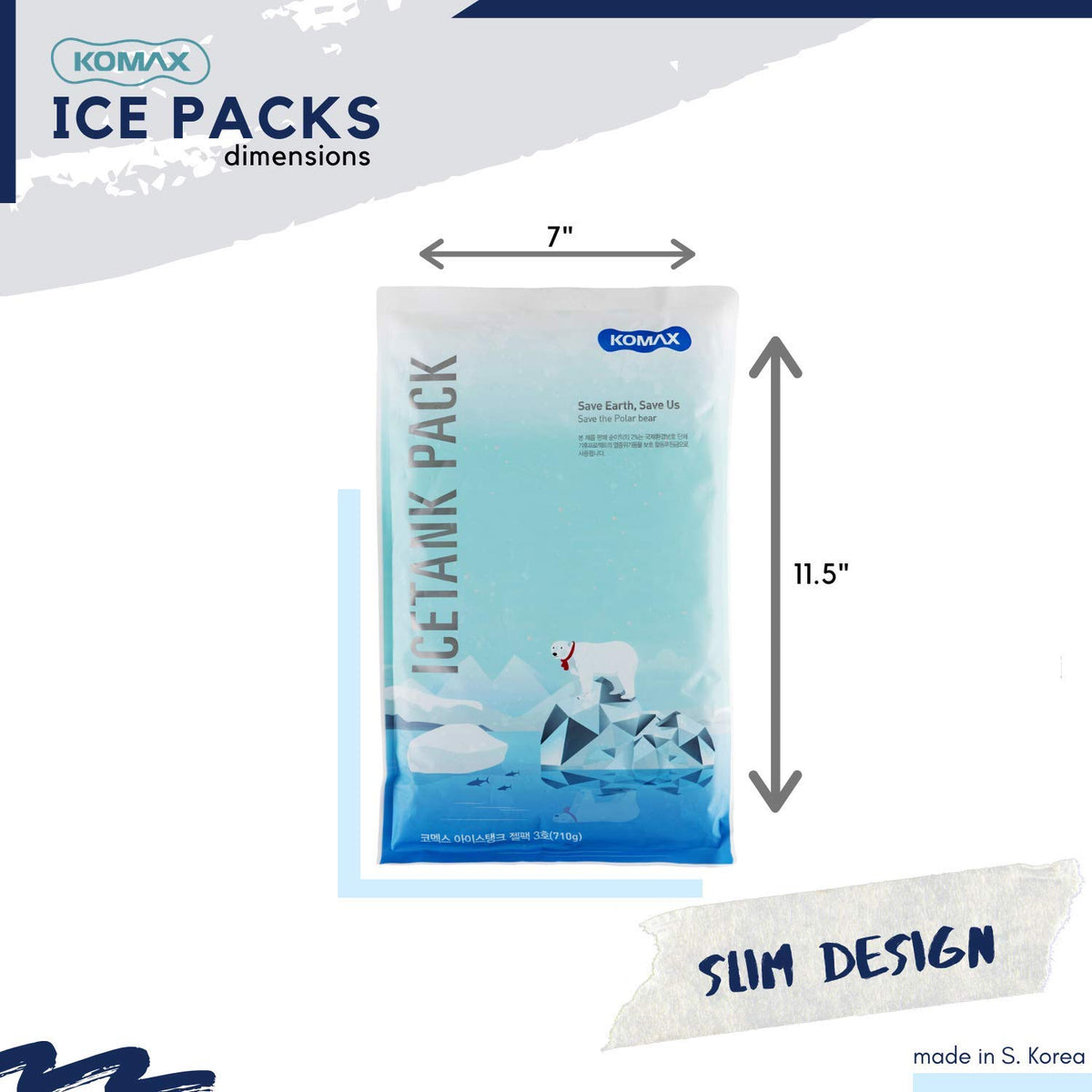 Komax puncture-proof-ice-pack offers durable, leak-resistant performance