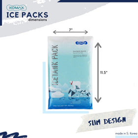 Komax puncture-proof-ice-pack offers durable, leak-resistant performance