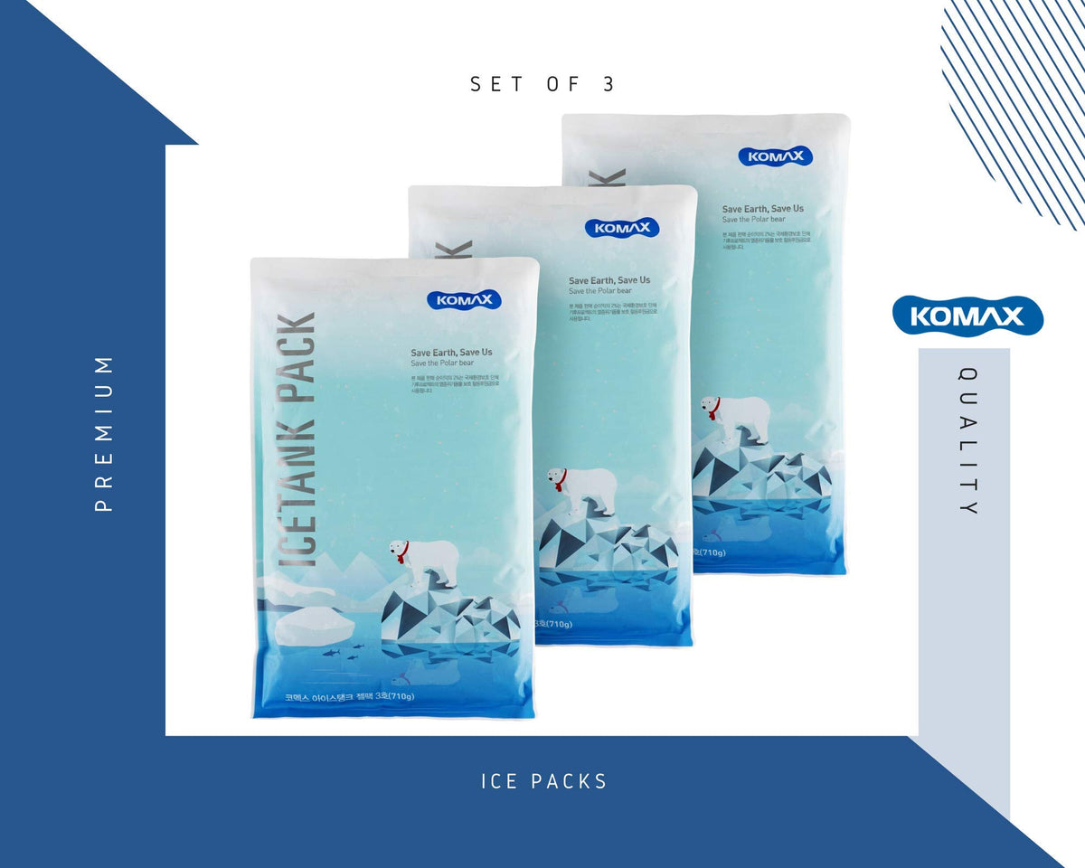 Komax three-pack-lunch-box-ice-packs keeps meals fresh in lunch bags