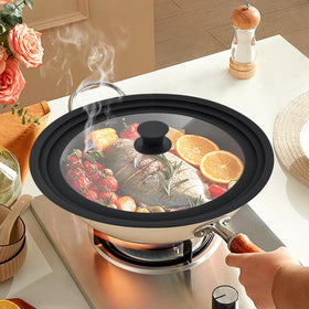 Komokeru dishwasher-safe lid simplifies cleanup after cooking
