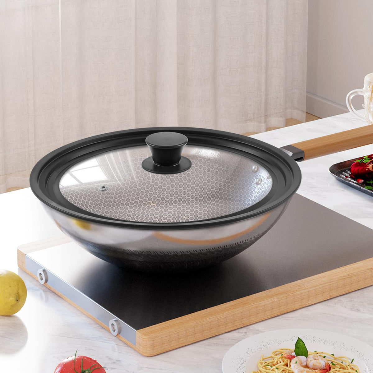 Komokeru silicone ring lid provides flexible heat resistant seal