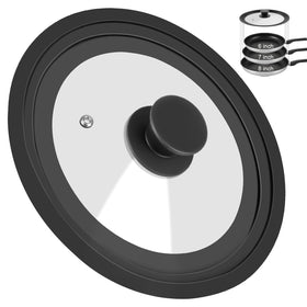 Komokeru universal lid for 6 inch cookware with snug seal