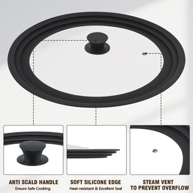Komokeru silicone rim ensures heat resistance and snug seal