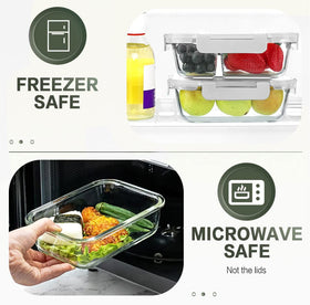 KOMUEE borosilicate glass construction resists chipping and supports quick temperature changes.