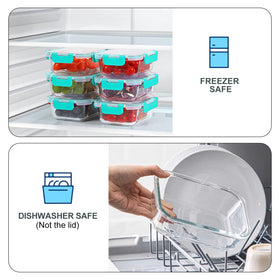 KOMUEE borosilicate glass safe for microwave use.