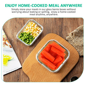 KOMUEE freezer-safe containers keep meals ready for later.