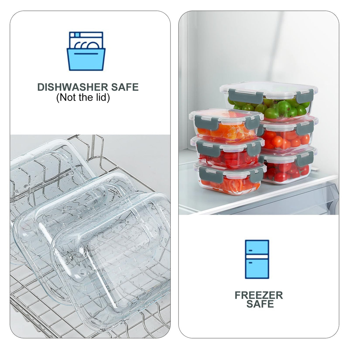 KOMUEE safe for microwave and oven reheating.